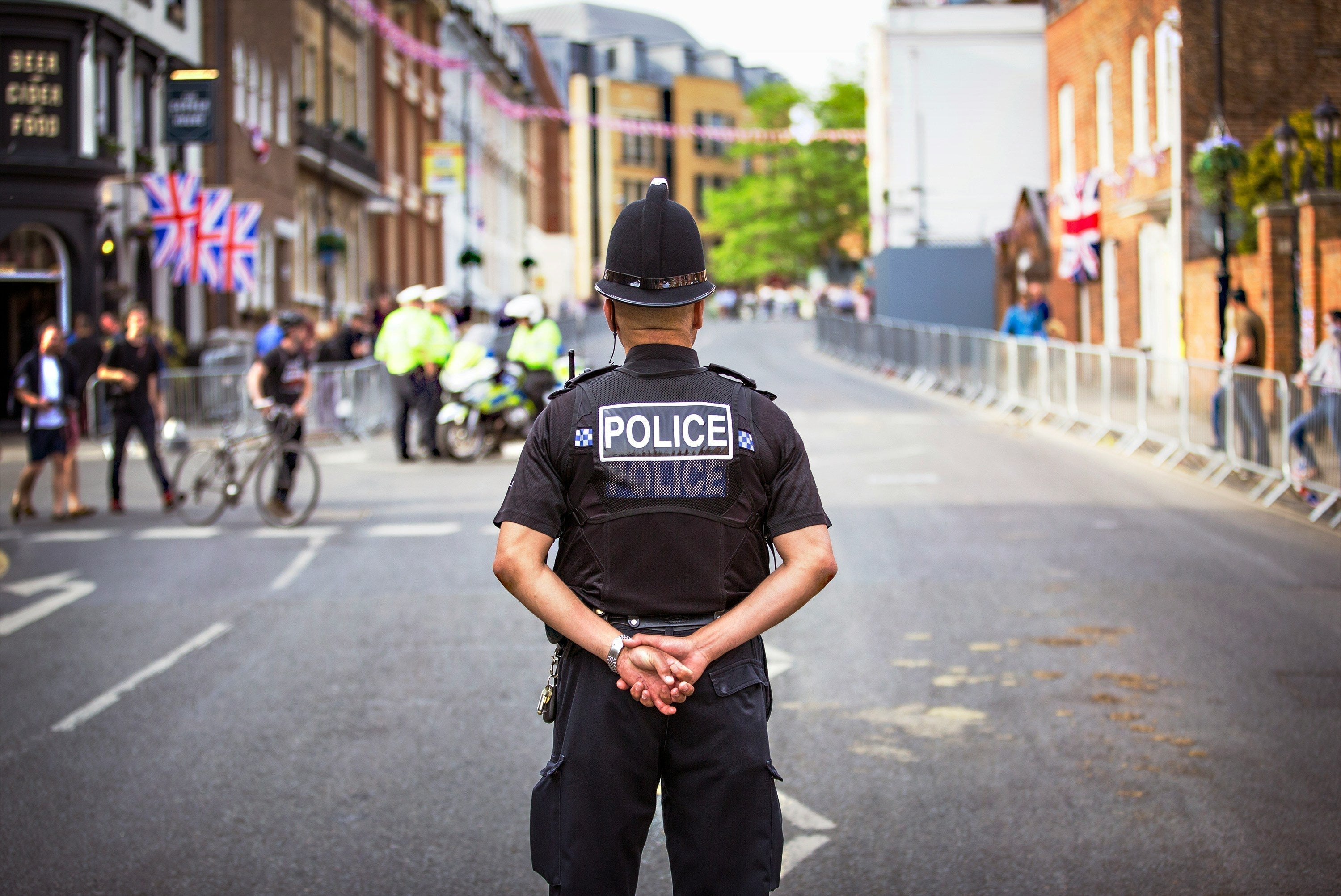 25. Police Officer's Helmet