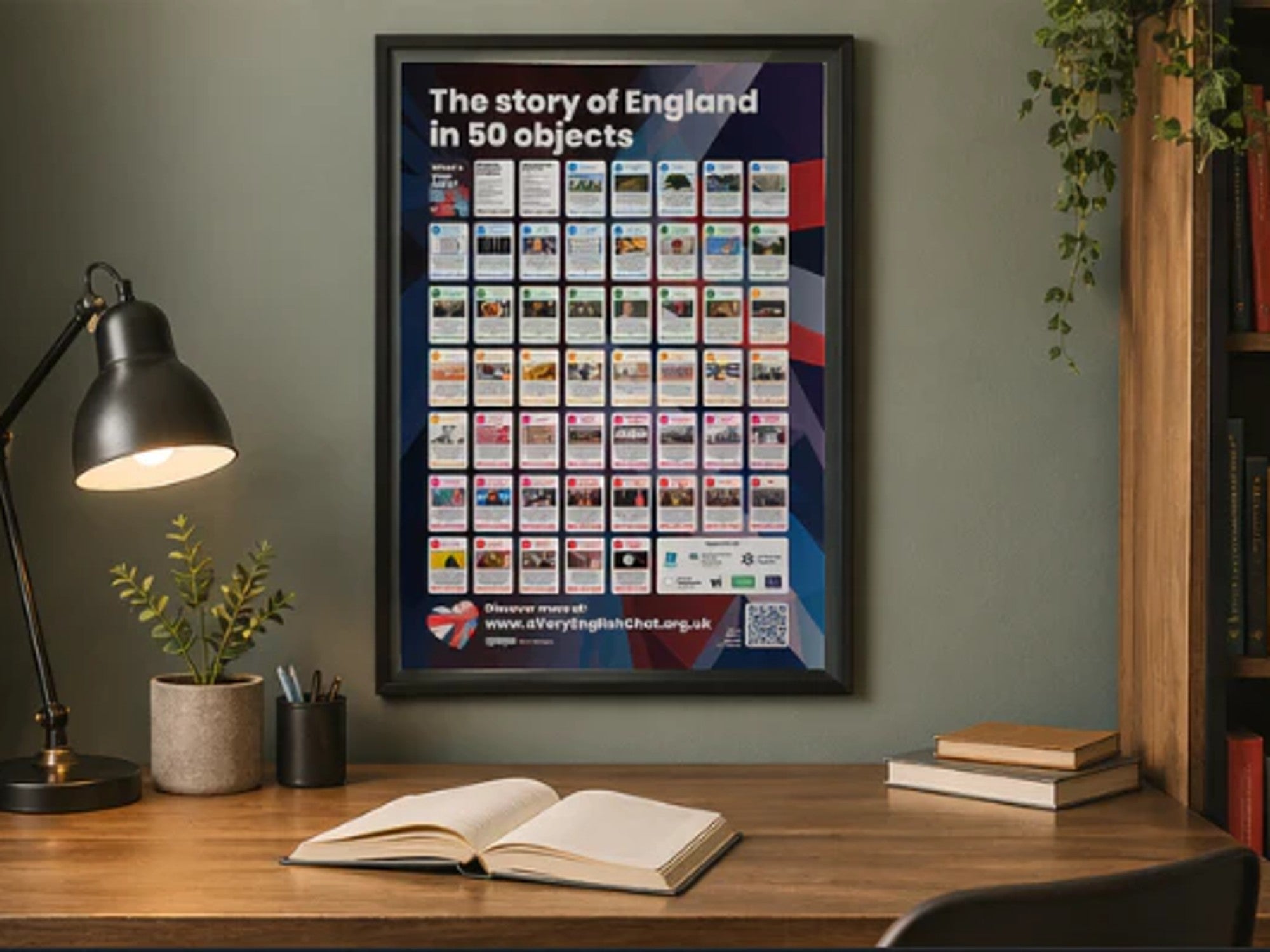 Museum on a Wall Poster