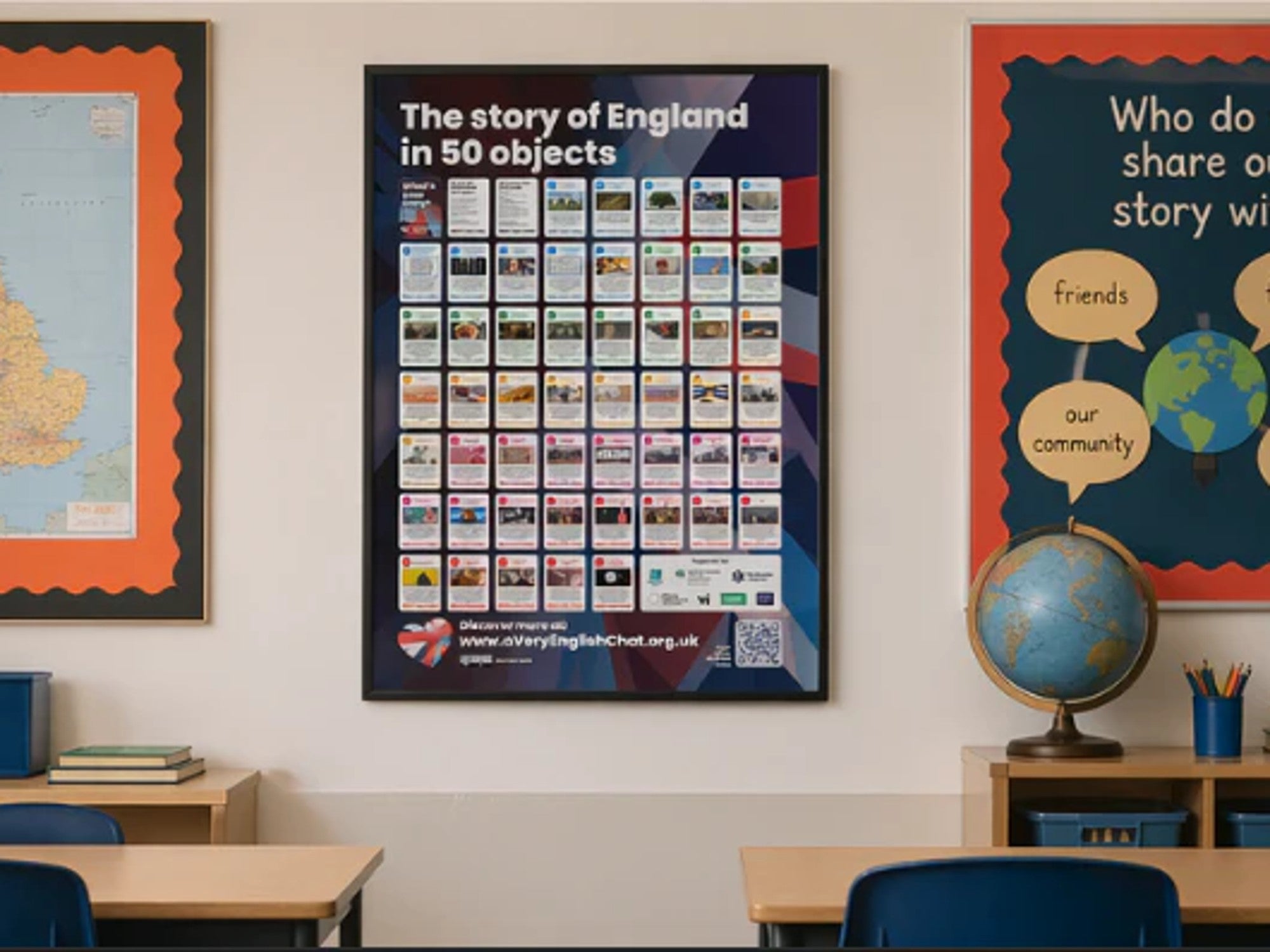 Museum on a Wall Poster